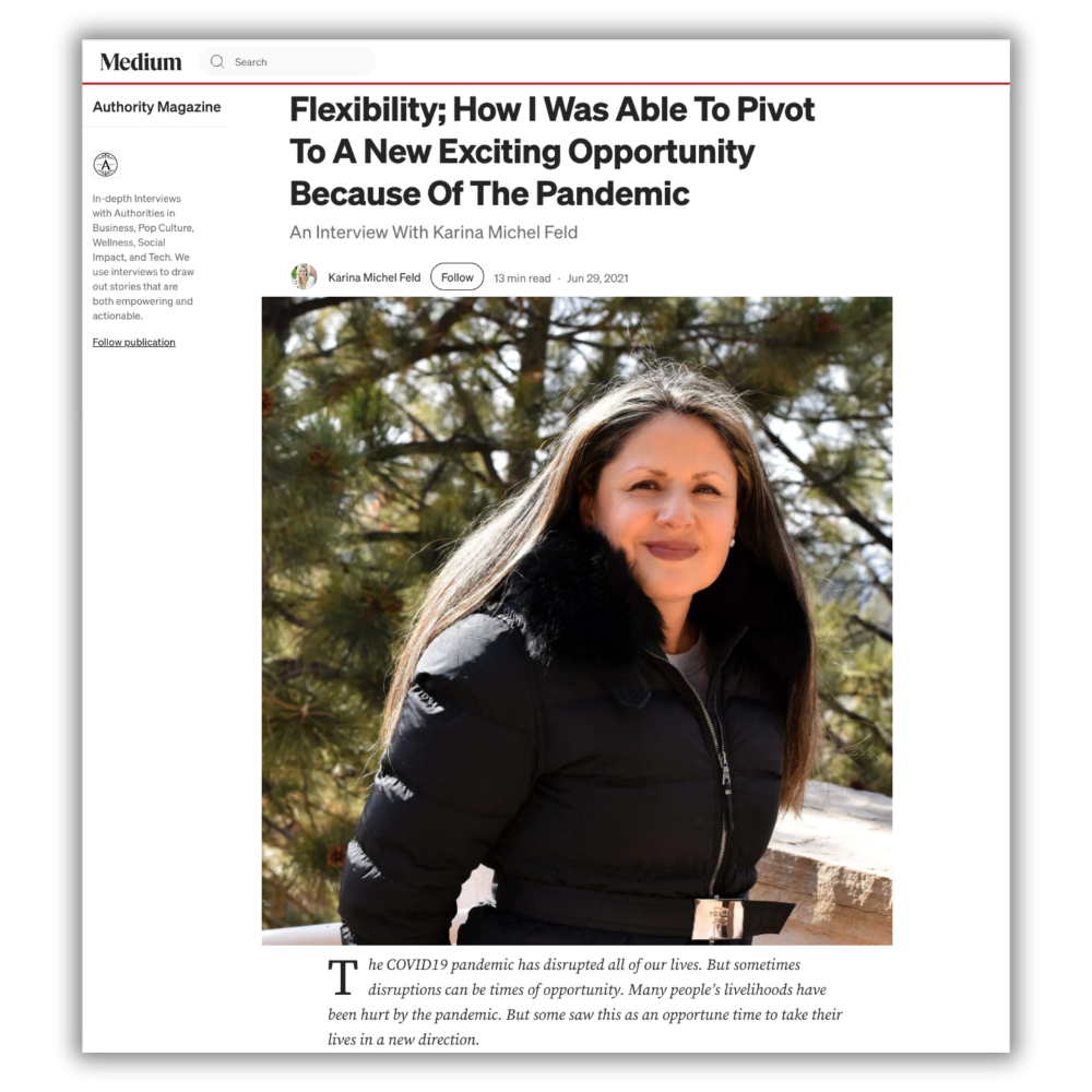Read Angela van Hoeven’s Authority Magazine interview